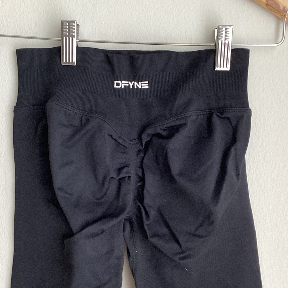 DFINE womens Black Girls Active Leggings
